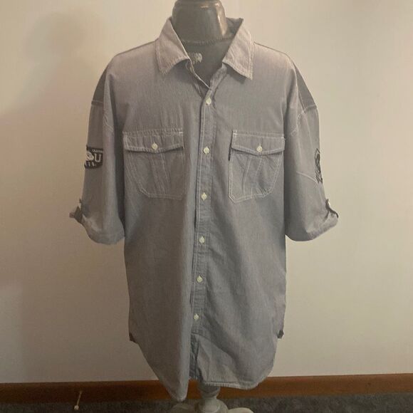 Authentic Classic Ecko Unltd Gray, White, Blue, size 2XLarge - Picture 1 of 3